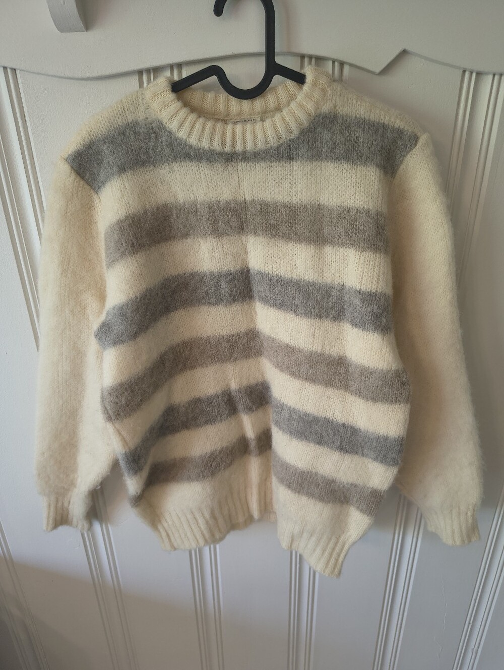Hilda Ltd. Striped Icelandic Wool Sweater